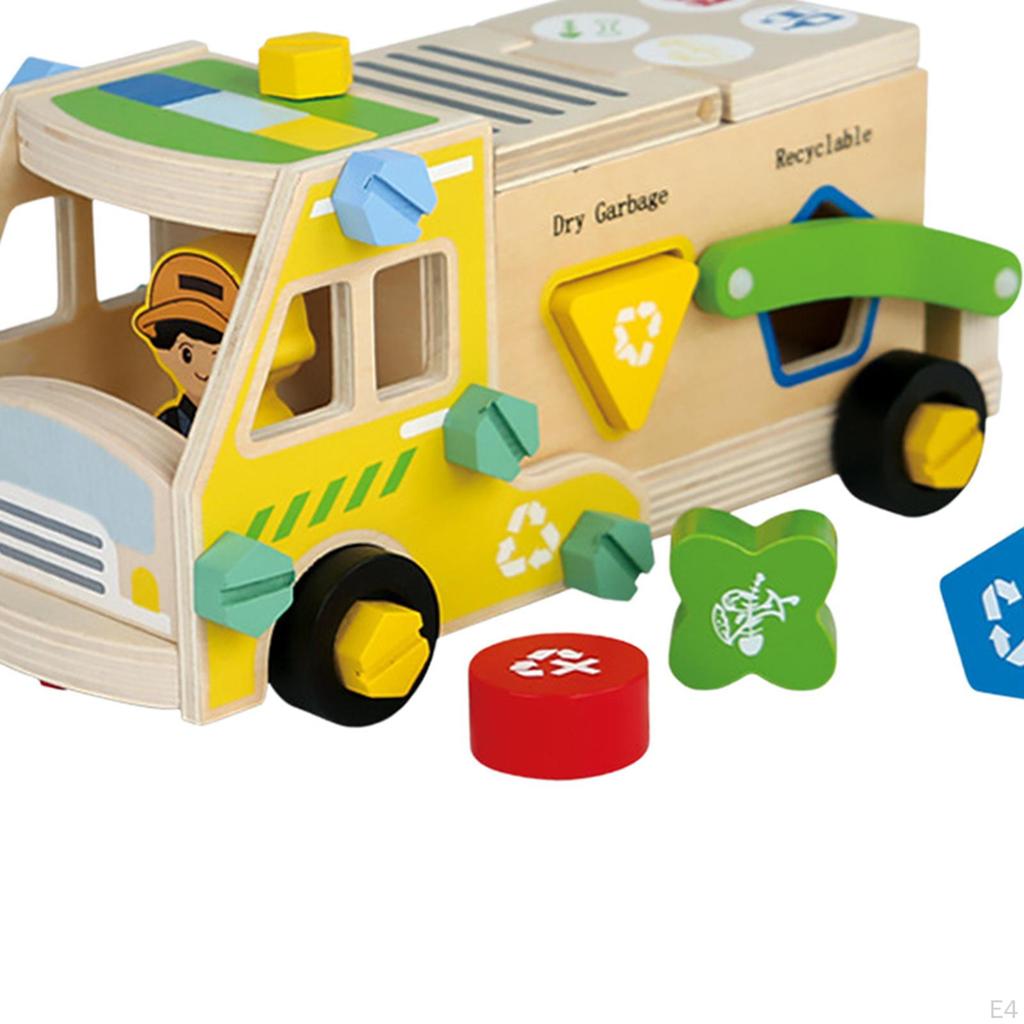 Children Nut And Bolt Toys Wooden Building Construction Simulation Educational Kit for