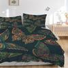 3pcs Butterfly Print Bedding Set, Breathable and Soft, Suitable for All Seasons, Ideal for Home Use, Suitable for Bedroom Decor yy250821184