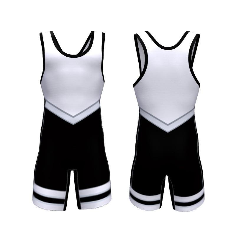 Canottiera da Lotta Libera con Stampa a Trasferimento Termico Uomo Donna Spandex Lycra Tuta Atletica a Compressione