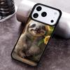 Sloth-Bear Phone Case For iPhone 17,16e,15,14,13,12,11,Mini,Pro,MAX soft Silicone Cover