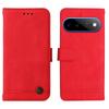 Wallet Case for Pixel - Leather/PU, Red, With Lanyard