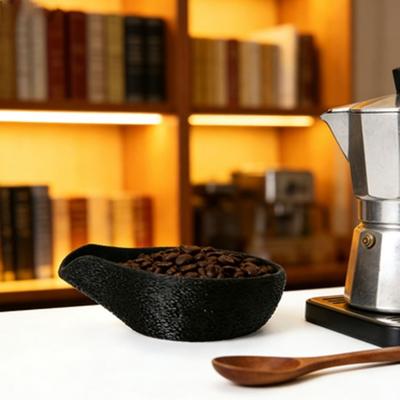 Tazza dosatrice per caffè Vassoio contenitore per tè Vassoio dosatore per caffè in plastica Impugnatura facile