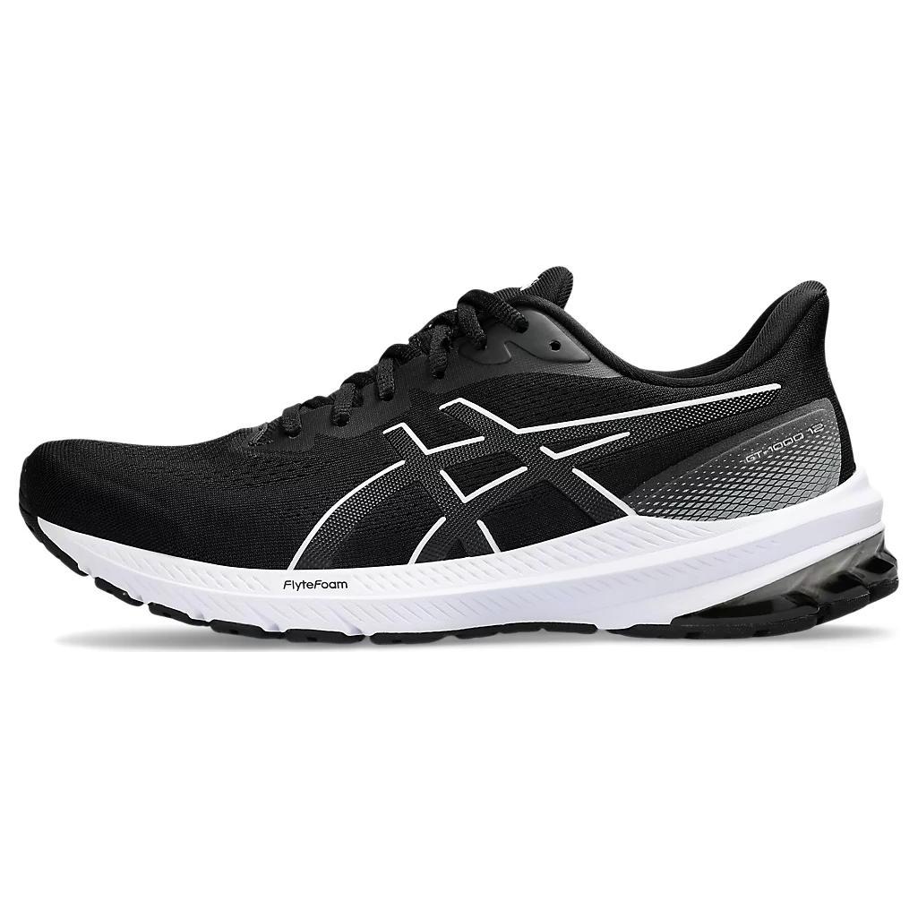 ASICS GT 1000 12 Nero Bianco 1011B631-004 cm