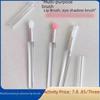 Nierle Silicone Lip Brush: Portable, Dustproof with Cover for Lipstick, Lip Mask, Lip Balm & Sequin Eye Shadow.