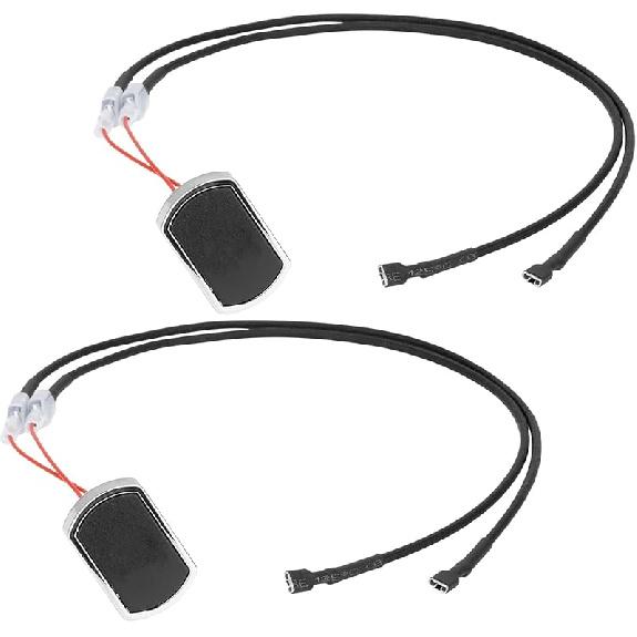 G350-0017-W1 Ignition for Charbroil 2 Burner Grill Ignitor Replacement Kit, Electronic Ignition Module and Grill Igniters Button with Wires for 2 Button Switch