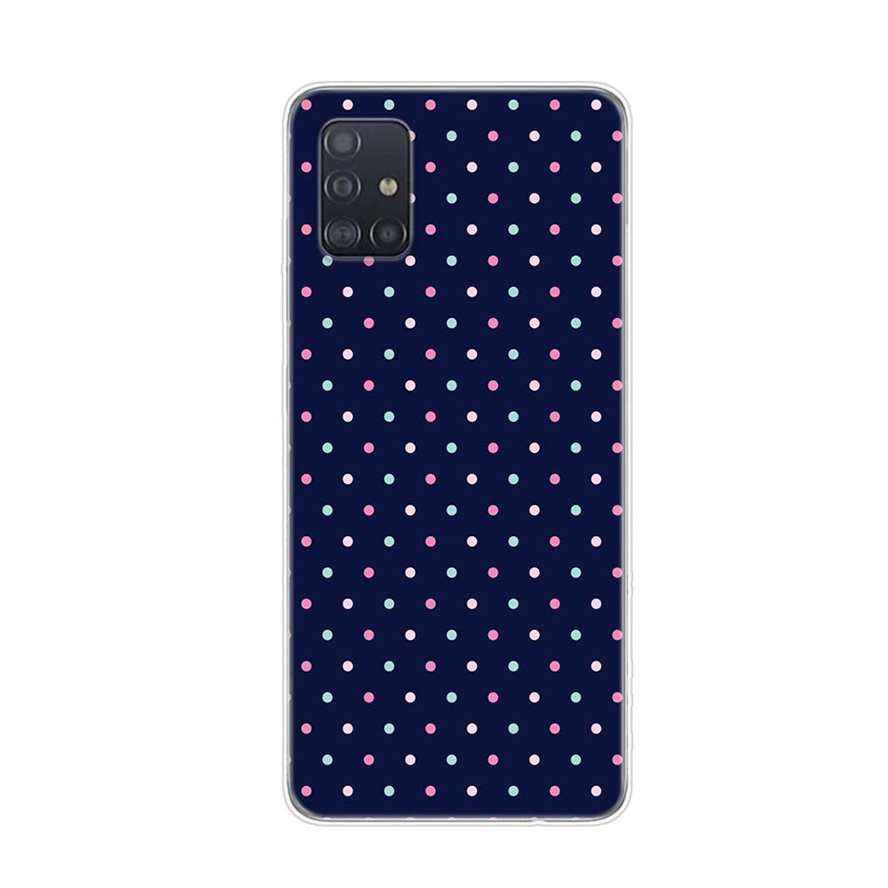 Polka Dots Fashion For Samsung Galaxy A01 A11 A12 A22 A21S A31 A41 A42 A51 A71 A32 A52 A72 A02S Soft Phone Case