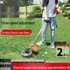 Compact Rechargeable Lawn Mower and Weed Trimmer with Lithium Battery