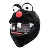 Motorcycle Helmet Covers Cartoon Plush Helmet Protective Cover Helmet Full Face Covers For Funny Personalized Riding Helmets