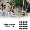 20PCS Propane Gas Adapter O Rings Gaskets Silicone Seal Fittings Rings Valves Rings Silicone Texture for Gas Hose