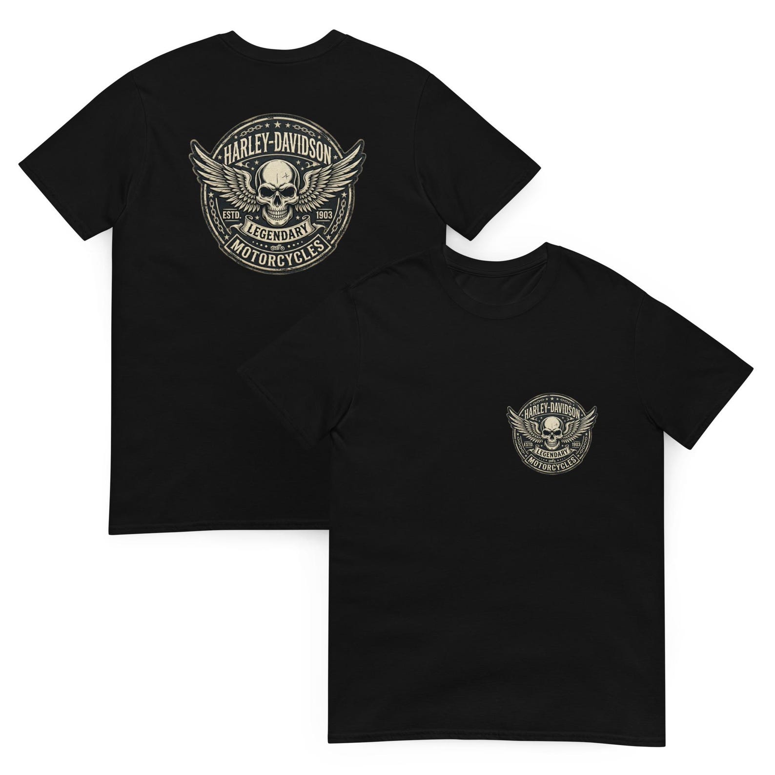Harley Davidson Legendary Short-Sleeve Unisex T shirt 3XL