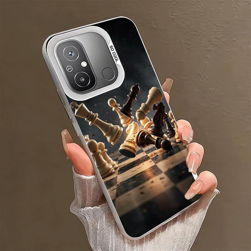 

Competitive Chess Game Soft Phone Case for Xiaomi Redmi 15C 15 14C 13C 12C Poco X5 X6 X7 Pro X3 F8 F7 Ultra M8 13 12 Cover Back Xiaomi Poco F7