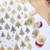 Cute Christmas Style  Ball Colored Lights Christmas Tree Nail Art Print Stickers Manicure Decals Stickers Nail Decor Gift