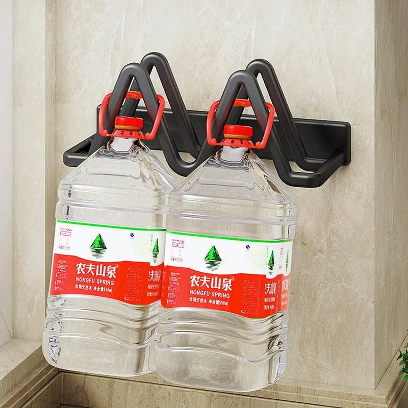 Wall-mounted Pot Lid Storage Rack No Drilling Space Aluminum Cutting Board Holder Kitchen Accessories Multi-functional Organizer