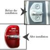 Pour Dacia Bigster Dokker Duster Jogger Lodgy Logan Spring Sandero Couvercles de Serrure de Porte de Voiture Boîtier Protecteur Anti-rouille Autocollants Style