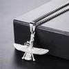U7 Flowerful Flower Pendant Chain Zoroastrian Jewelry Symbol of Ahura Mazda Iranian Persian Gift Necklace Silver &