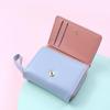 1 Pezzo Portafoglio Moda Donna Portamonete Corto Donna Portafogli Per Donna Porta Carte Piccolo Portafoglio da Donna Chiusura Femminile Mini Pochette