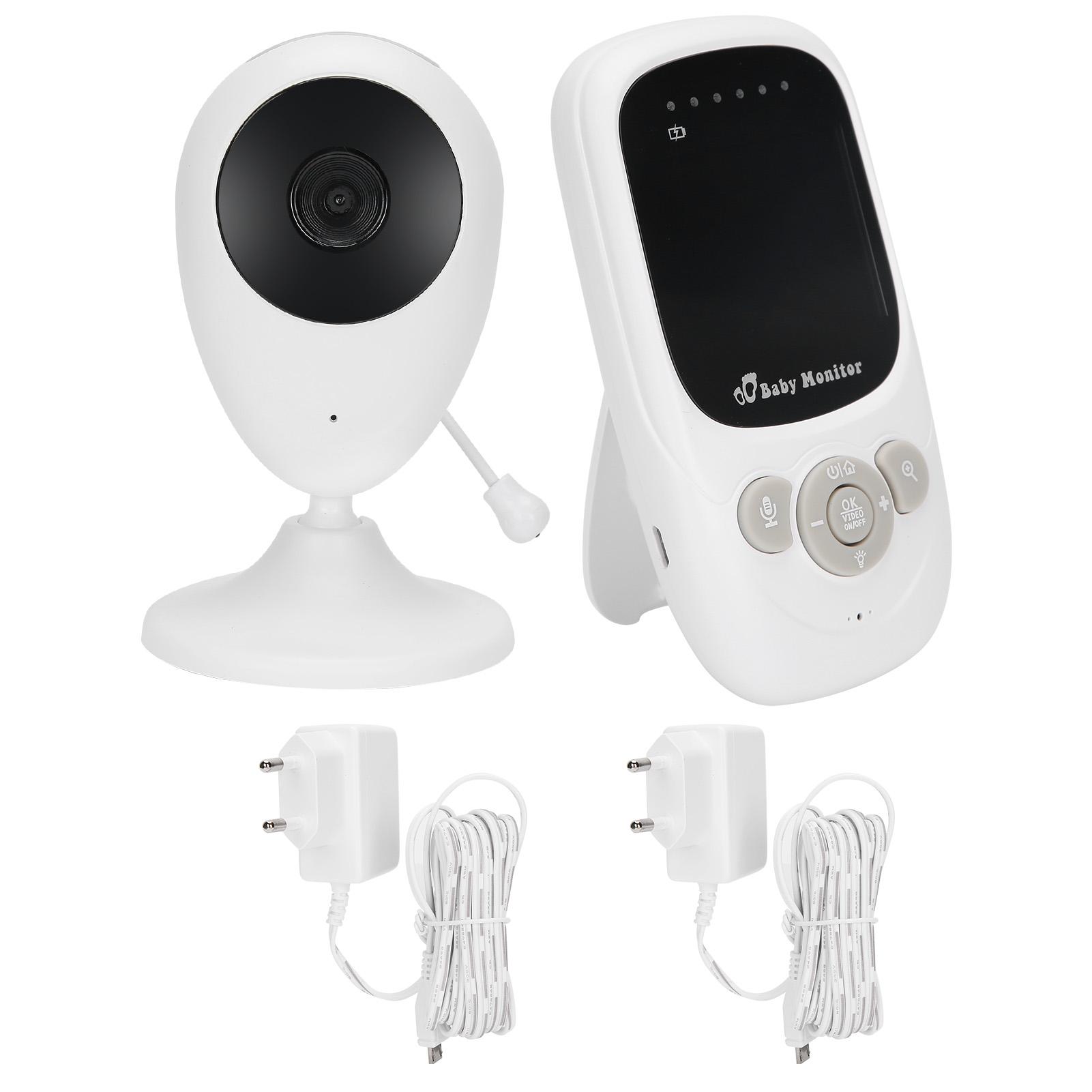 

Беспроводной радионяня 2.4G с функцией воспроизведения музыки, контроля температуры, видеоняни 100Вилка 240 В EU Plug