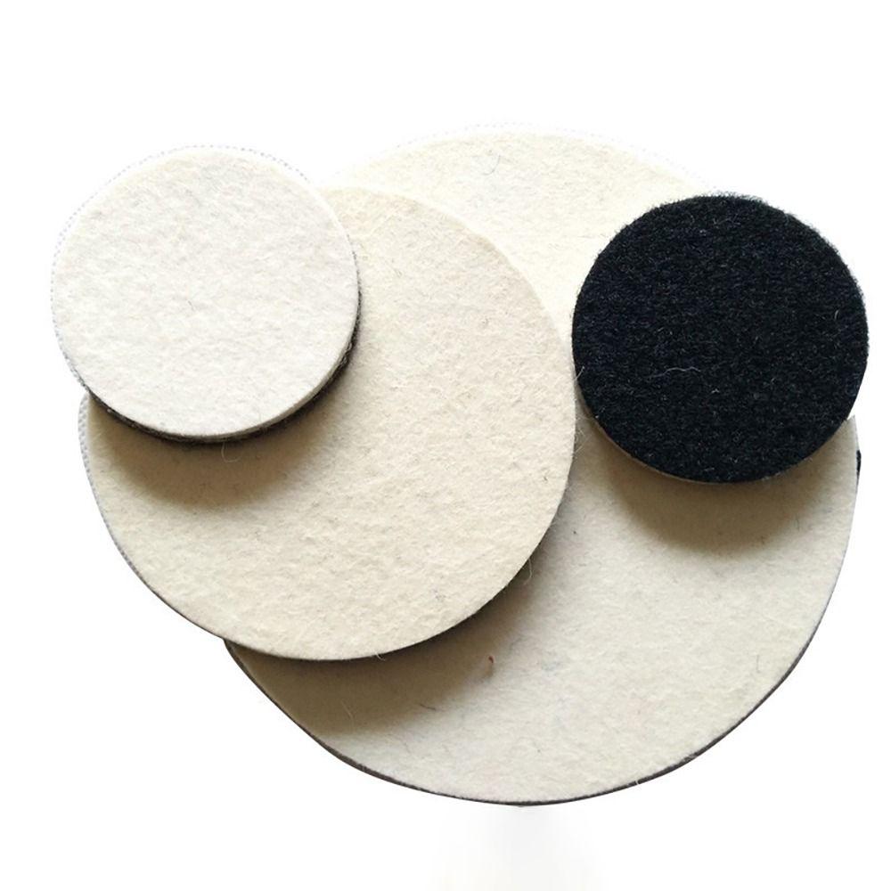 1/10Pcs 75mm 100mm 125mm 150mm 180mm Wool Felt Discs 2/3/4/5/6/7inch Abrasive Wheel Polishing Pads