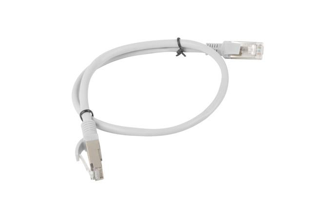 Patchcord Lanberg UTP kat.6 0,5m szary