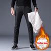Winter Men 'S Warm Jeans Casual Thicken Denim Trousers Male Brand Clothes 