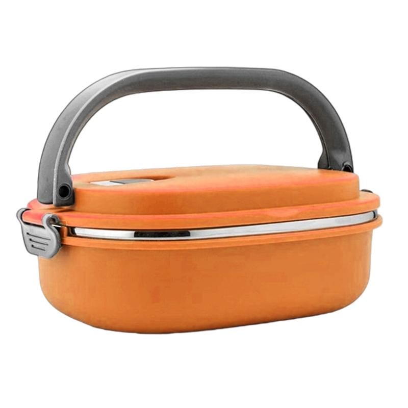 Stainles Steel Food Storage Container Many Tiers Insulated Lunch Boxs for Home Use