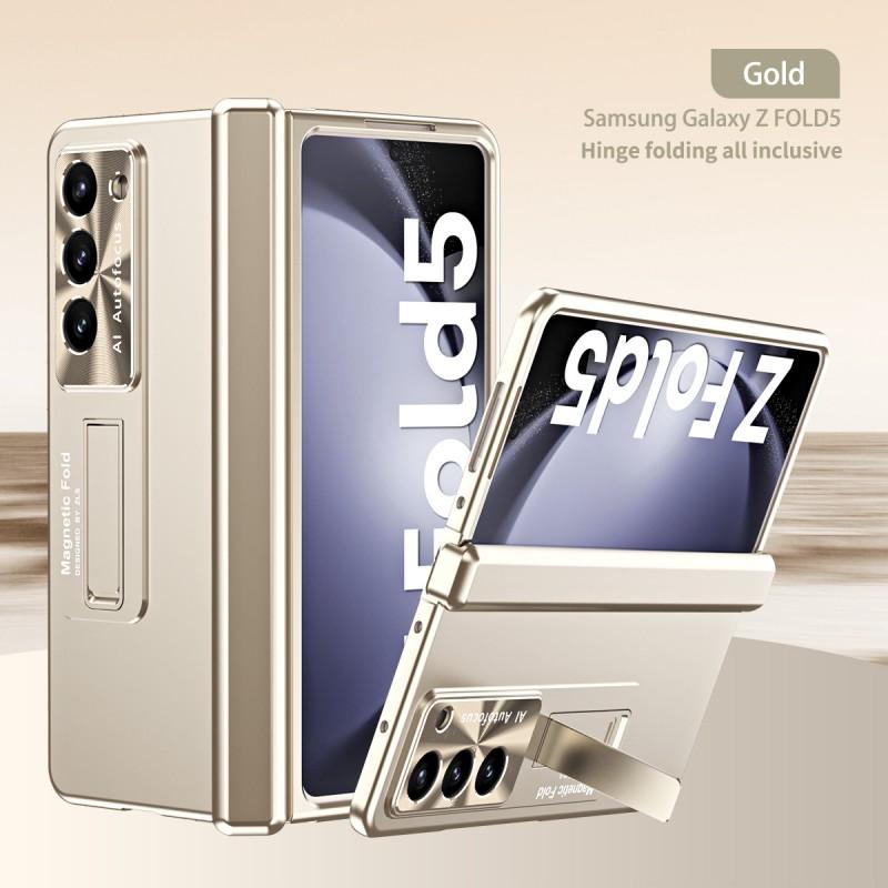 Galaxy Z Fold5 Case Slim Magnetic Snap-On Full Cover Shockproof PC Protective Shell Men Women