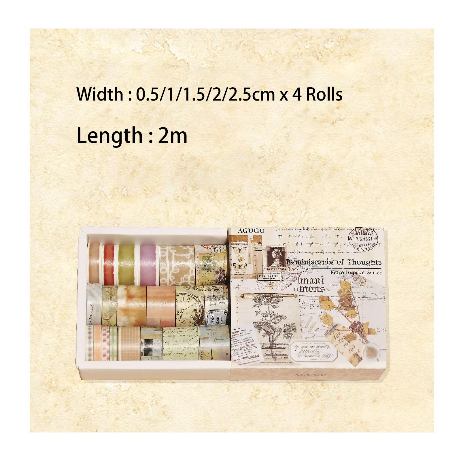 

Набор винтажных малярных лент из 20 шт. для скрапбукинга