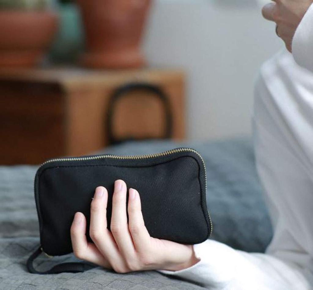 Hobonichi Kleine Schubladentasche Schwarz