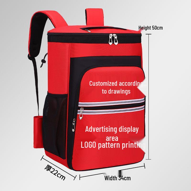 Large Household Cleaning Tool Backpack - Double Shoulder, Ideal for Home Appliance Repair and Storage