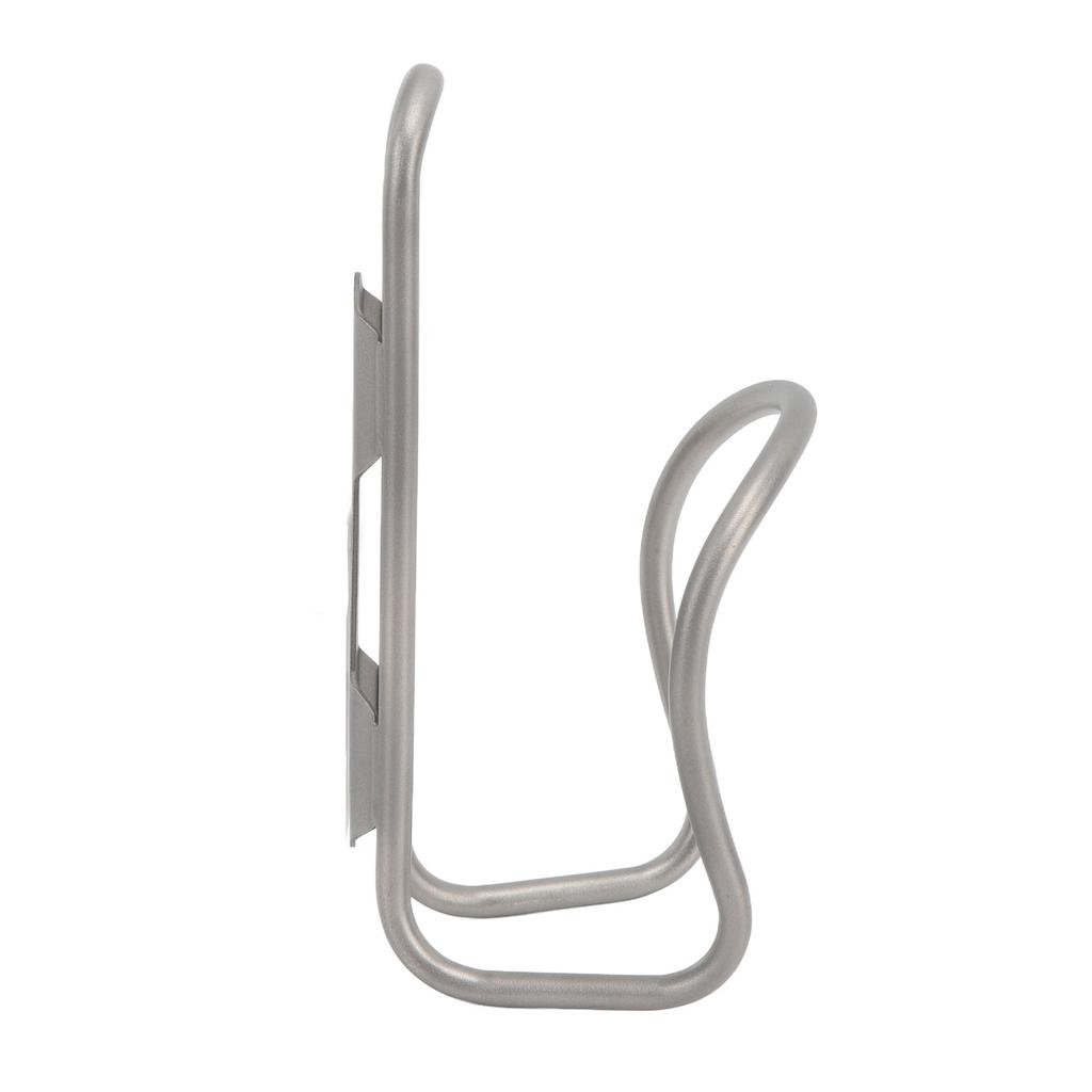 Bike Water Bottle Cage Titanium Alloy S Shape Simple Installation Stable Anti Scratch Bike