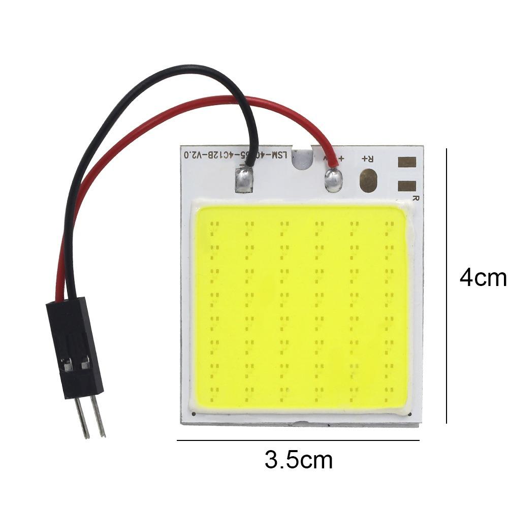 Cob 18SMD 24SMD 36SMD 48SMD Car Led High Brightness Car LED Bulb  Car Interior Lighting