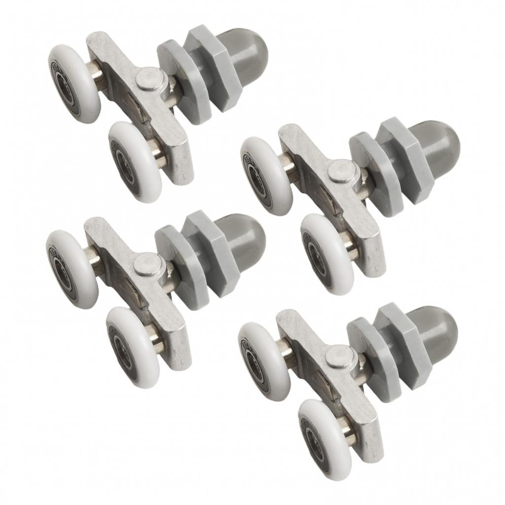 Shower Door Rollers 4pcs Accessories Bathroom Household