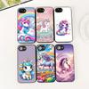 Phone Cover for Samsung Galaxy S22 S21 S20 FE Ultra Plus A07 A17 A15 A16 A25 A57 A37 Casing Soft Case Unicorn Horse Wallpaper