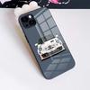 A-abarth Car Phone Case For IPhone 17 Pro Max 16 15 14 Pro Max 13 11 X Xs Xr 8 7Plus Glass Cover