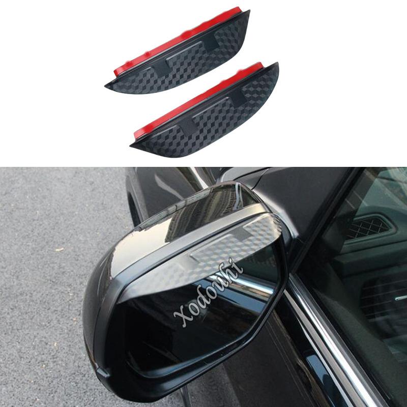 Car Rear View Side Mirror Rain Board Sun Visor Eyebrow Guard For Honda CRV CR-V 2024 Auto Exterior Accessories