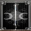 2 Panels Sun Moon Mandala Blackout Curtains - Gothic Boho Darkening Window Curtains for Living Room   Bedroom   Kitchen   Bathroom