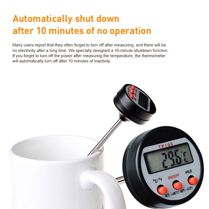 BBQ Thermometer Stainless Steel Barbecue Charcoal Grill Smoker Temp Gauge and Heat for Cooking Meat