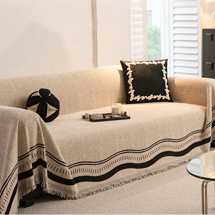 Chenille Double-sided Usable Sofa Towel Sofa Cover Sofa Cushion Protective Sofa Against Cat Scratching Four Seasons Universal Pet-friendly Can Be Used