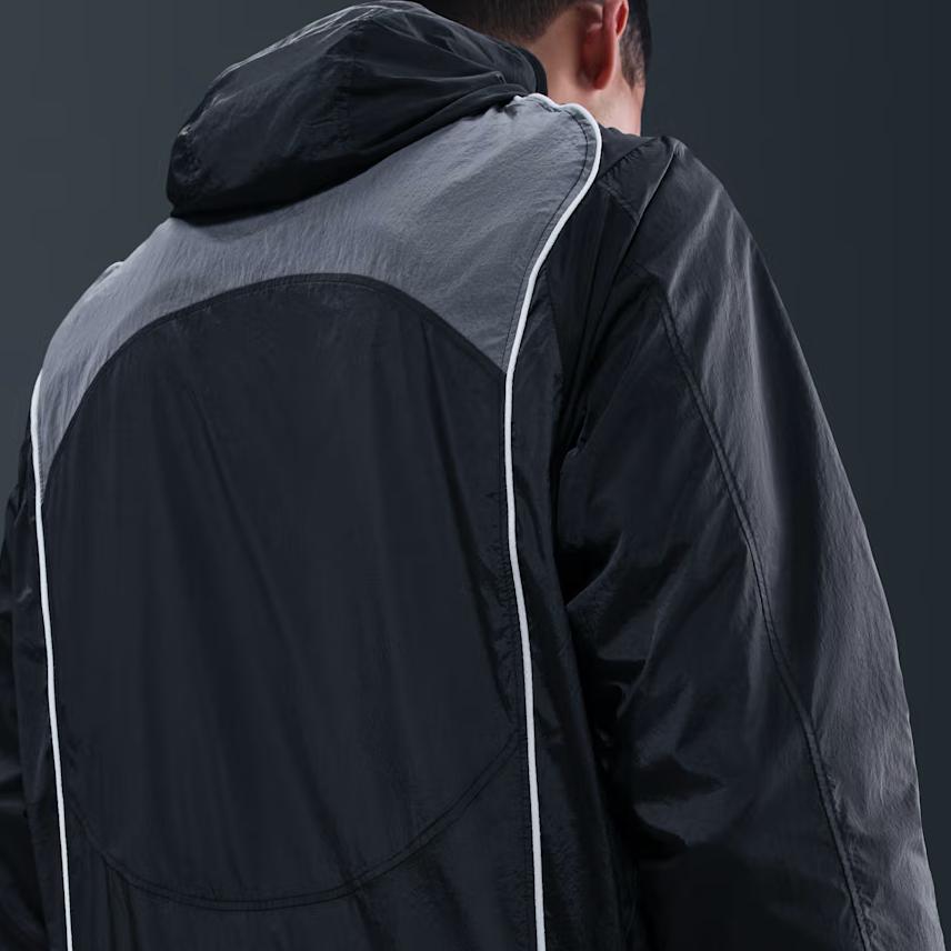 Nike Total 90 Logo Hooded Zip Long Sleeve Jacket Men Jackets HV6406-010