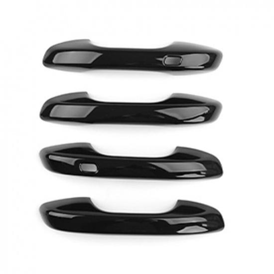 Car Gloss Black ABS Outer Side Door Handle Cover Trim For Kia Sorento -2025