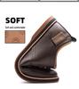2026 Men's Versatile Leather Lace-up Shoes: Soft Sole for Business & Casual Wear