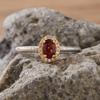 Inele cu Topaz, Tanzanit, Granat, Safir de Culoare Naturală S925 Argint Sterling Inel pentru Deget Arătător Cercei Bijuterii