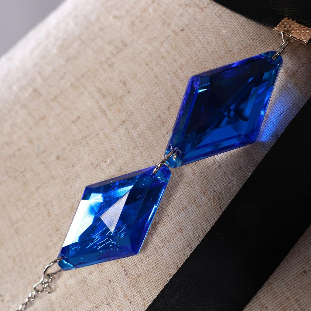 Genshin Impact Skirk Cosplay Costume Dress New Skin Uniform Headwear Tartaglia's Master Abyss Halloween Party for Women Prop