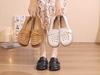 Mocassins de Verão Femininos Couro Genuíno Conforto Sapatos Baixos para Mães Calçado Feminino Slip-On Sapatilhas Femininas Sapatos Confortáveis Feitos à Mão
