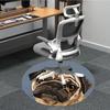 1pc Pug Portrait Chair Carpet for Office - Durable, Ideal for Chair Mats, Stylish & Functional Decorative Rug yy260203019