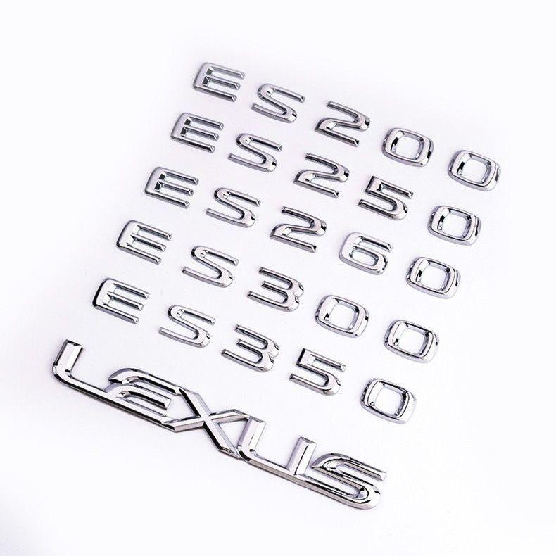 Lexus Rear Badge Car Logo Sticker for IS350, GX430, ES300, RX300