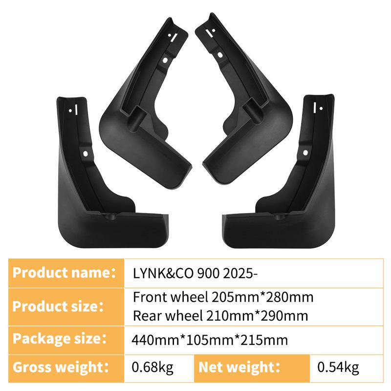Suitable for Geely Lynk  Co 900 2025 car tire fender skin modification