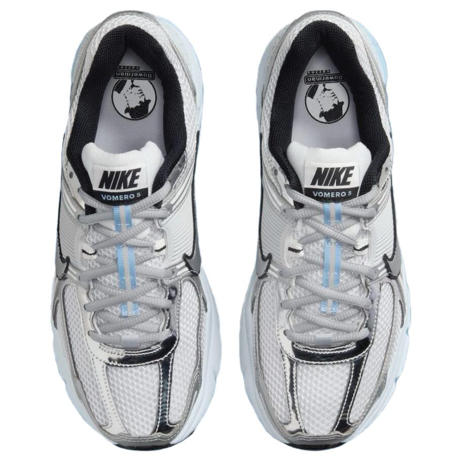 New Nike Zoom Vomero 5 Metallic Silver Blue Tint Women's HF1877-100