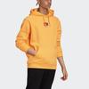 adidas Originální 3D Trefoil Mikina Ležérní Sportovní oblečení Logo Pulovr Pánské Topy Zlatá GE6241