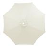 Yousheng 9Ft Umbrella Replacement Canopy Sun Shade Umbrella Canopy Patio Outdoor Umbrella Top with 8 Ribs for Market Umbrella Frame